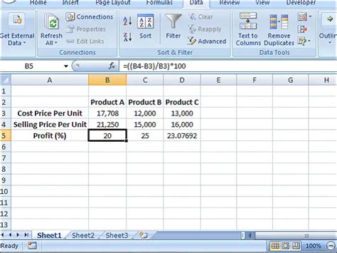 Using the Solver Add-in to Solve Equations