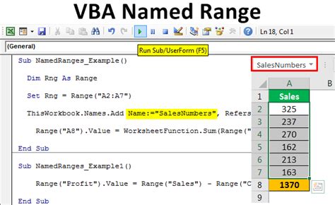 VBA Code Range Example
