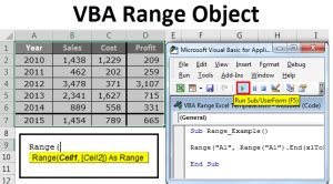 Description of VBA Range Object Image 5