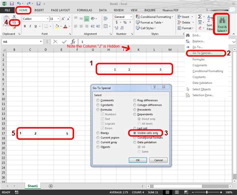 Copying Visible Cells